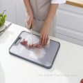 Edelstahl 1,1 cm Schneidebrett für die Küche mit